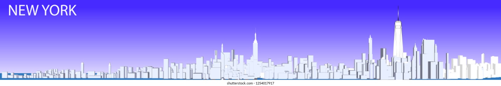 Vector City of New York