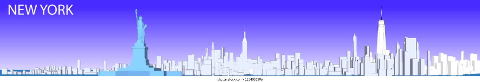 Vector City of New York