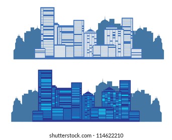Vector of city skyline
