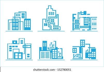 Vector of city skyline