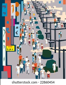 calle vectorial