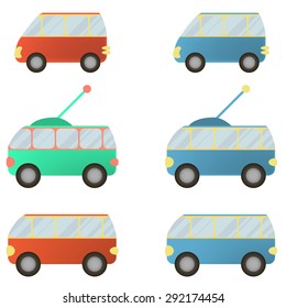 Vector city vehicle