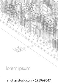 vector cityscape illustration