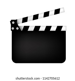 Vector clap board with free place for text