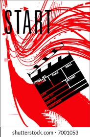 vector clapboard