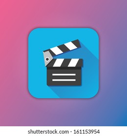 Vector Clapboard Icon