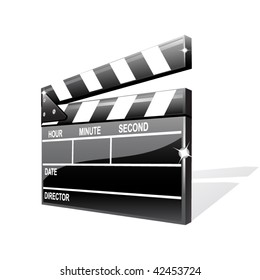 Vector clapper board