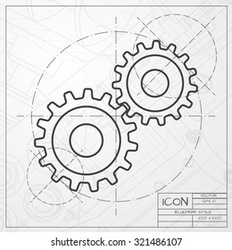 20,814 Gears blueprint Images, Stock Photos & Vectors | Shutterstock