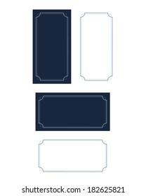 Vector Classic Border and Frame Set