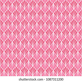 Vector Classic Floral art nouveau Seamless pattern. Stylish abstract art deco texture.