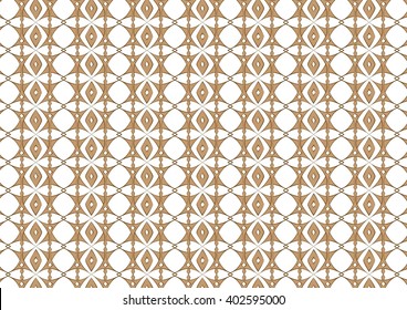 Vector Classic geometric floral pattern ornament background for cards, web, fabric, textures, wallpapers, tile, mosaic.Traditional ethnic style 