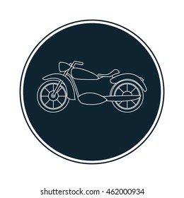Vector of the classic of a retro motorcycle.design element  a background for the websites .Element of a leaflet or sign.For games an icon.Cafe racer.vintage illustration with a motor-bike