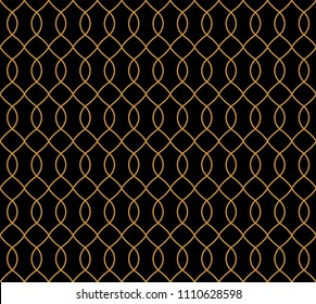 Vector Classic Seamless Pattern. Monochrome Retro Texture. Hipster Geometric Background.