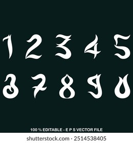 Vector classic sport basketball jersey number vector
