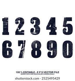 Vector classic sport basketball jersey number vector