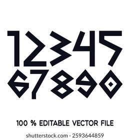 Vector classic sport basketball jersey number vector