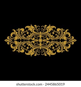 Vector classic vintage ornament frame