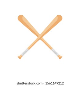 vector classic wood baseball bat