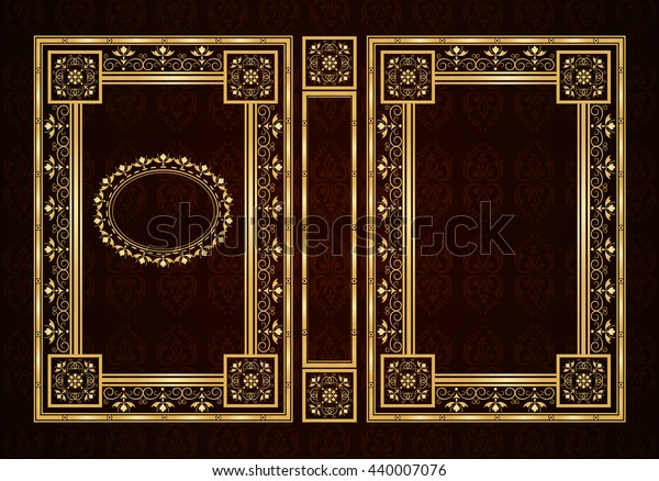 Vector classical
book cover. Decorative vintage frame or border to be printed on the
covers of books. Drawn by the standard size. Color can be changed
in a few mouse clicks.