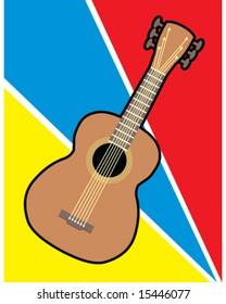 vector classical guitar