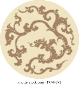 Vector of Classical Traditional Chinese Artistic Pattern, for background, pattern or texture design etc.