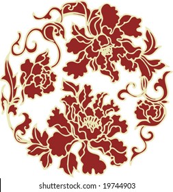 Vector of Classical Traditional Chinese Artistic Pattern, for background, pattern or texture design etc.