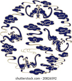 Vector of Classical Traditional Chinese Pattern