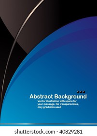 Vector. Clean design with glossy elements. No transparencies, only gradients used