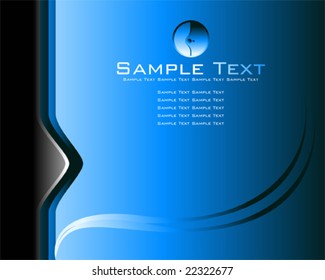 diseño corporativo vectorial limpio y futurista