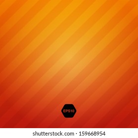 Vector clean and minimal bright diagonal lines pattern. Colorful geometric background. Smooth gradients. Orange tones.