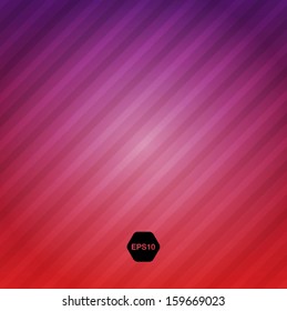 Vector clean and minimal bright diagonal lines pattern. Colorful geometric background. Smooth gradients. Purple tones.