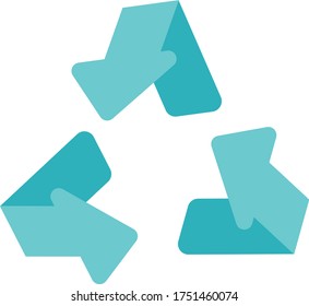 Vector Clean & Stylized, Recycle Symbol