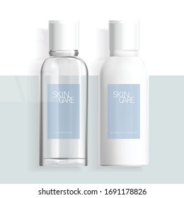 Vector Clear Cosmetics Skincare Haircare Healthcare Beauty Medical Boston Bottle