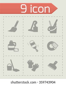 Vector Clearning icon set