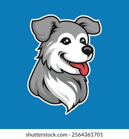 Vector Clip Art Animal Illustration Dog Vector