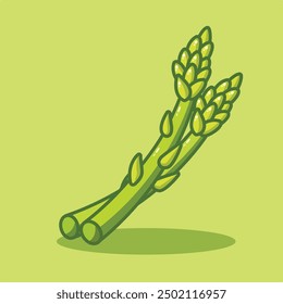 Vector Clip Art Asparagus Illustration