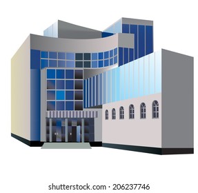 Vector Clip Art  Building