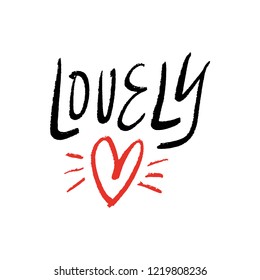 Vector, clip art, hand drawn. Love lettering font, boho handmade card. Valentine's day congratulation card, poster, banner, t-shirt, other clothes and more. Isolated