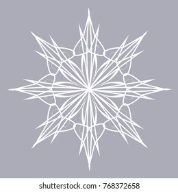 vector clip art snowflakes