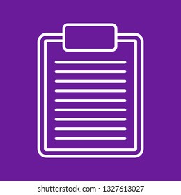 Vector Clip Board Icon