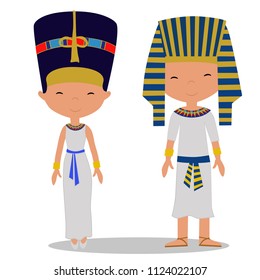 vector clipart egypt costumes