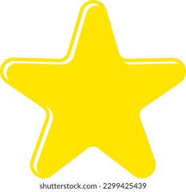 vector clipart of a sparkling star