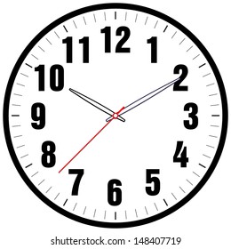 Vector Clock Face