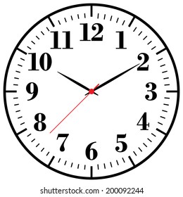 Vector Clock Face 