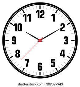 Vector Clock Face
