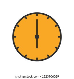 Vector Clock Icon
