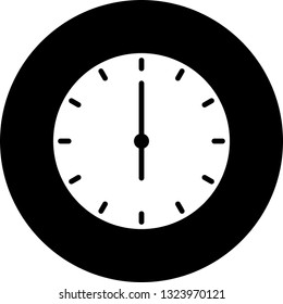 Vector Clock Icon
