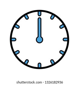 Vector Clock Icon
