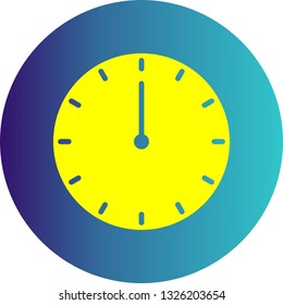 Vector Clock Icon

