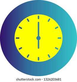 Vector Clock Icon
